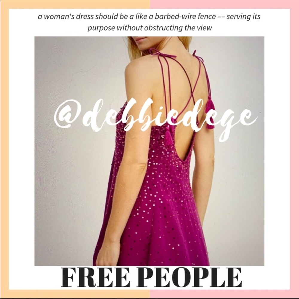 💙FREE PEOPLE ” Just Watch Me” slip💙
